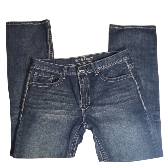 Axe & Crown Other - Axe & Crown Mens Blue Jeans Slim Straight W36 x L34
